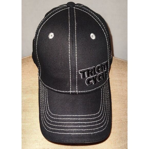 YAMAHA TRICITY CYCLE Snapback cap/hat. S/M. Black w grey trim. - Picture 1 of 5